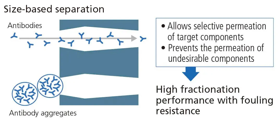 Size fractionation/Size-based separation